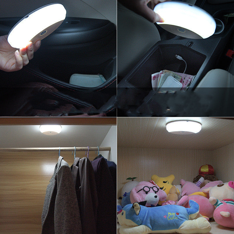 LED Two-Color Touch Car Light
