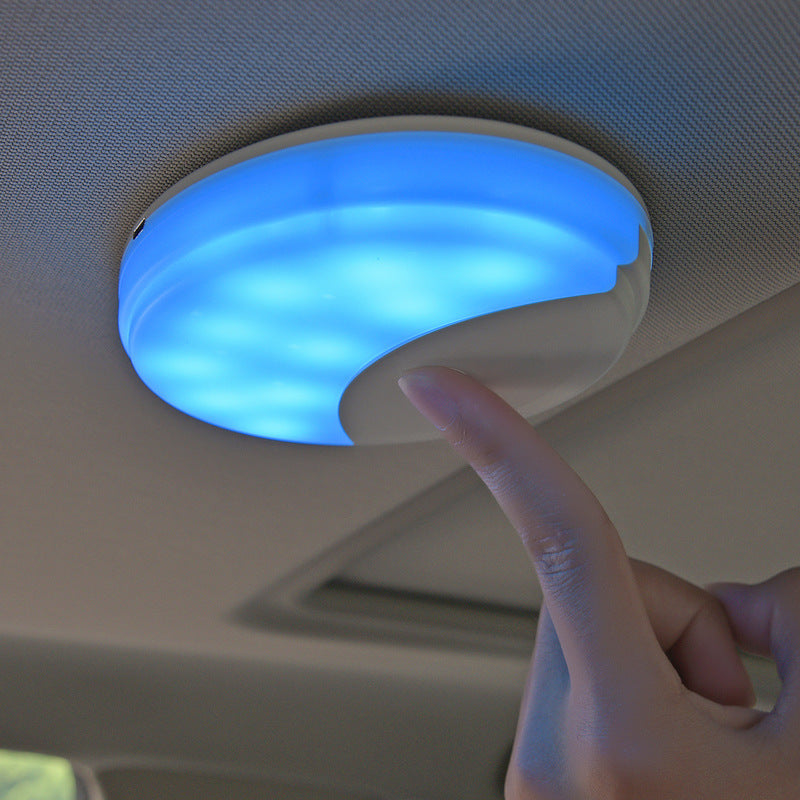 LED Two-Color Touch Car Light