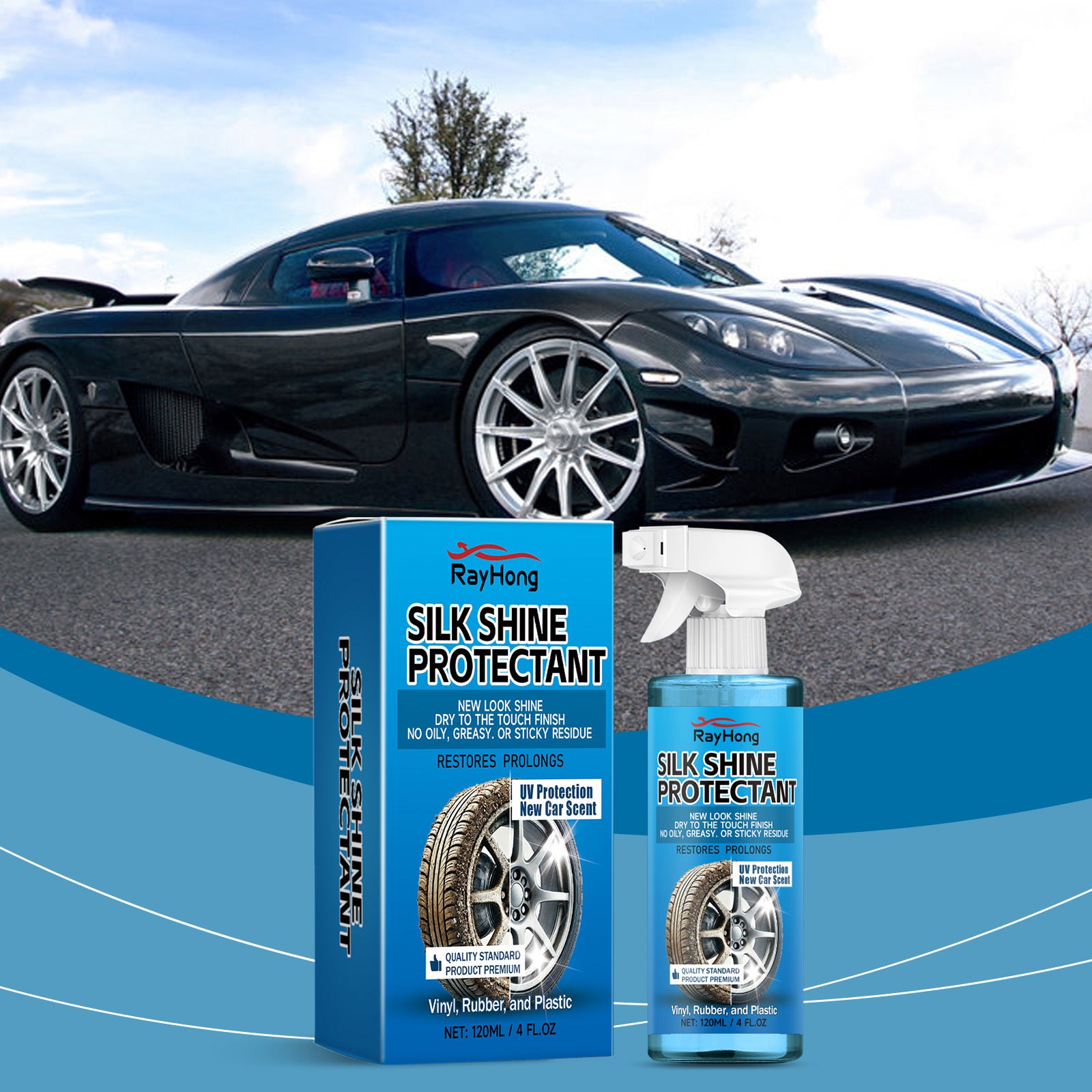 120ml Wheel Protector Foam Cleaner