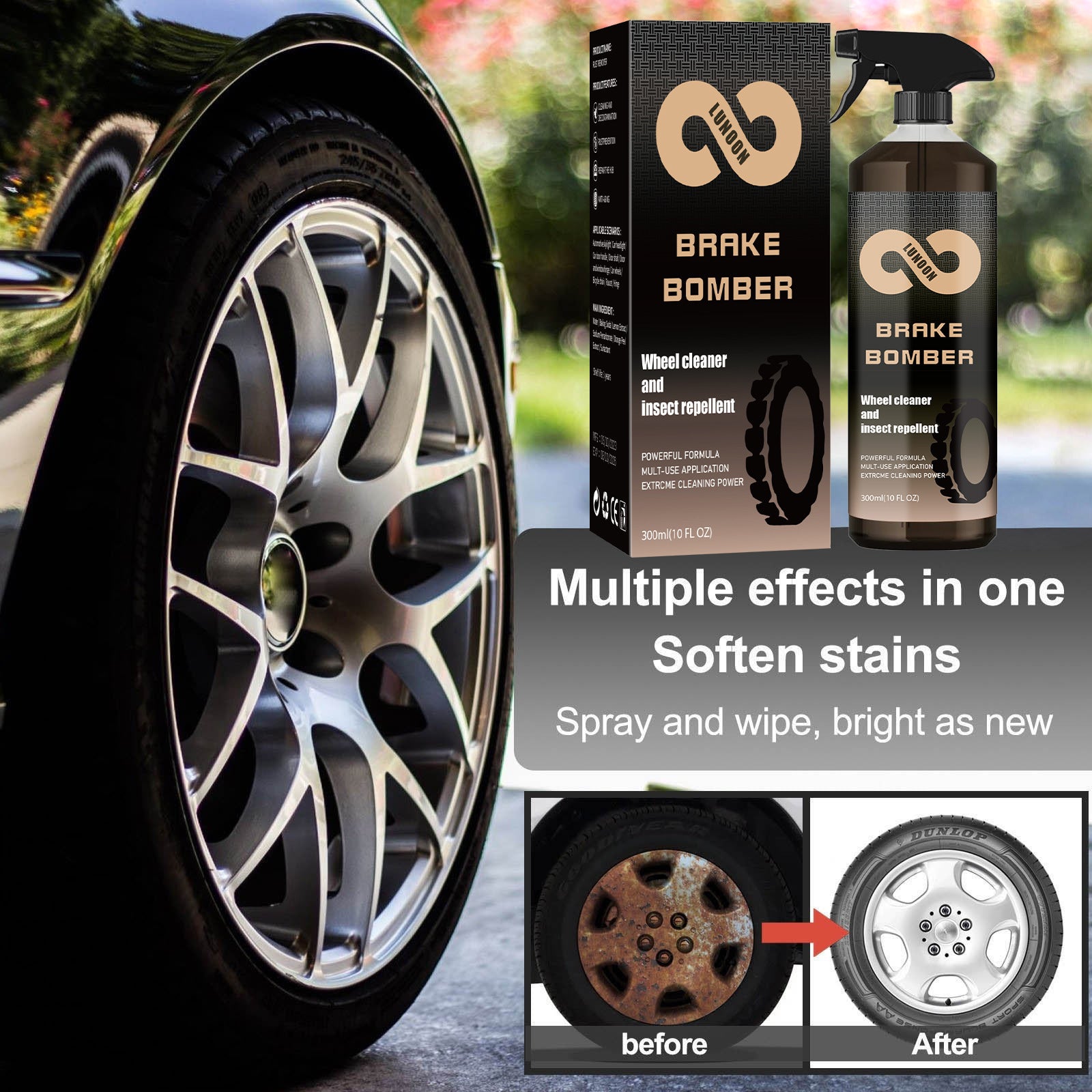 Non-Acid Wheel Cleaner & Rust Remover